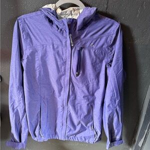 Women’s Paradox Purple Zip Up Rain Jacket